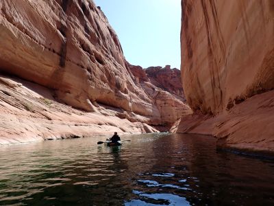 Vplouváme do Antelope Canyonu